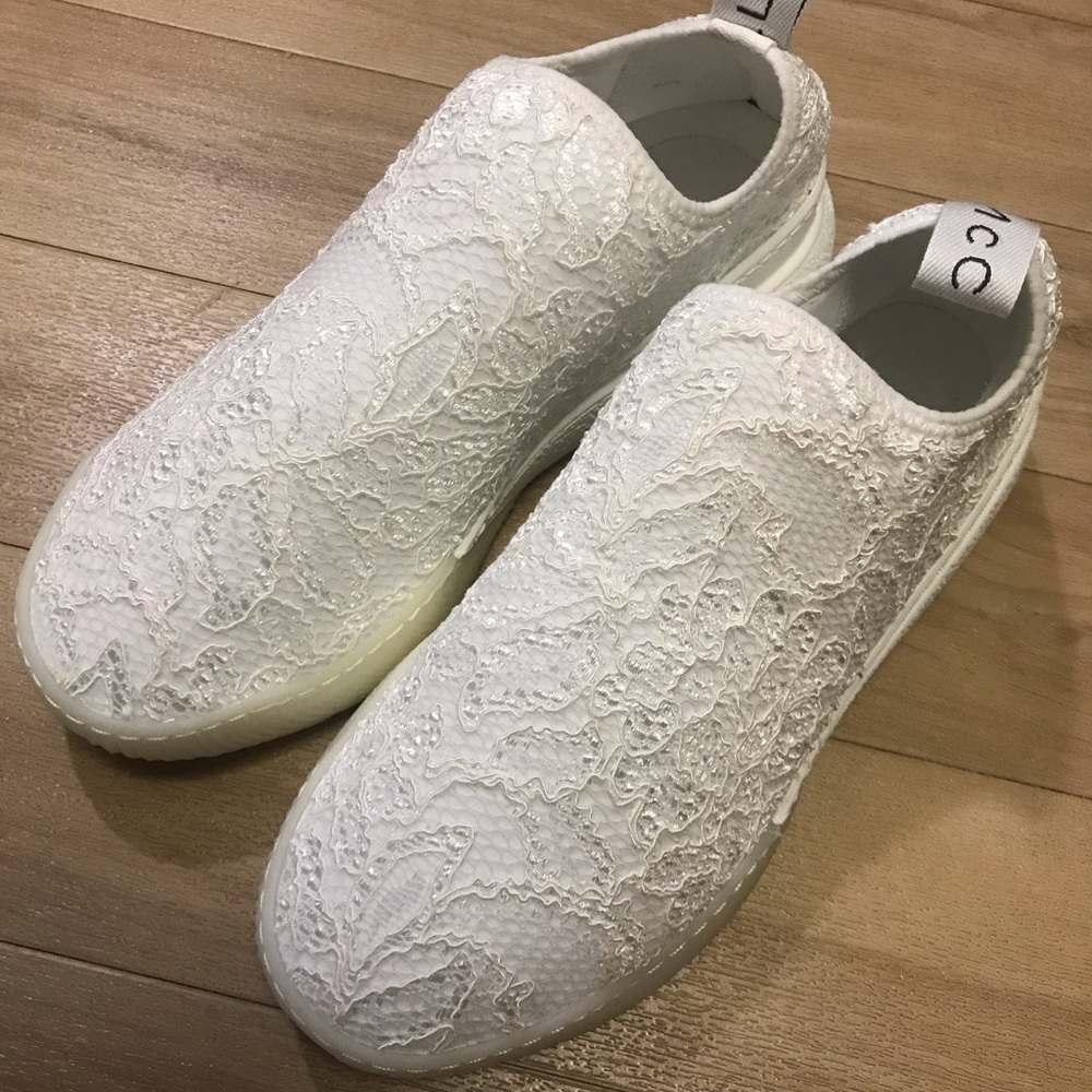 Stella McCartney lace sock sneakers closing sale